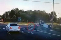 Jeep driver ejected in alabama crash miraculously walks away from wreck