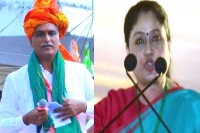 Dubbaka bypoll congress spokesperson vijayashanti fires on minister harish rao