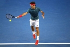 Roger federer fells andy murray australian open