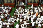 Tamil nadu mps fight in rajya sabha