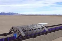 Hyperloop one conducts test in nevada