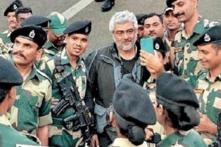 హీరో అజిత్ బార్డర్ పర్యటన ఫోటోలు షేర్ చేసిన బోనికపూర్
