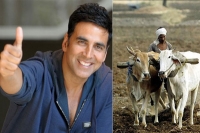 Akshay kumar gives rs 1 lakh monthly to 30 drought struck farmers