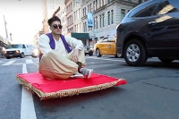 Aladdin in the streets of new york