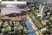 Andhra pradesh capital amaravathi floods problems crda survey