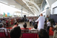 Will amit shah bind over to illegal meeting at goa airport