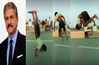 Next generation of talent anand mahindra shares video of boy gymnast on a road
