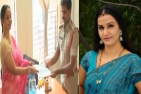 Tollywood actress aproova land grabbed in west godavari