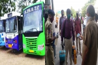 After nearly 2 months apsrtc bus services resumed today