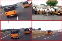 Illegal auto race menace challenge cops to catch them chennai