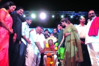 Mohan babu honoured with navarasa nata tilakam award