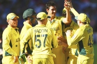 Scotland allout for 130 runs against australia in world cup