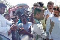 Villagers heckled mla balayya in his own constituency