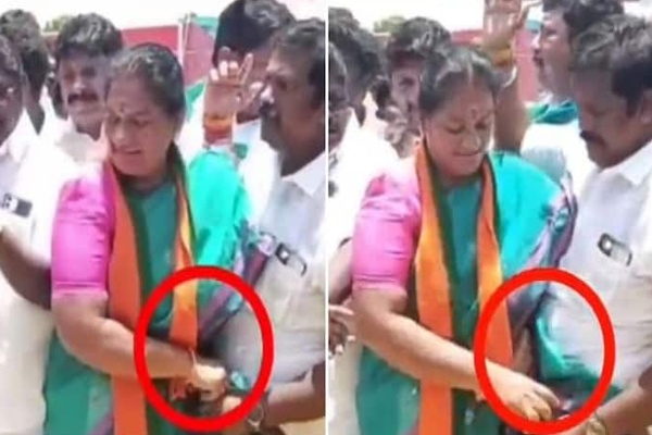 ITEMVIDEOS: మాజీ ఎంపీపై బహిరంగ వేధింపులు.. వీడియోకు చిక్కిన బీజేపి నేత