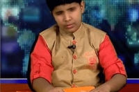 Blind boy becomes news anchor first in world