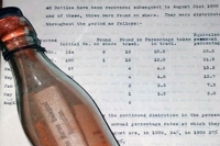 Century old message in a bottle makes guiness world records