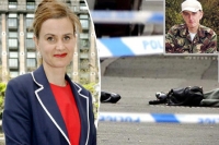 Rising british labour party mp jo cox was shot and killed
