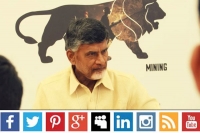 Ap cm chandrababu naidu useing social media for his govt programs