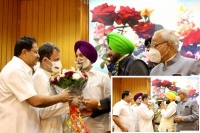 Charanjit singh channi takes oath as punjab cm