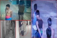 Chaddi gang thieves flee by seeing cctv cameras in sangareddy