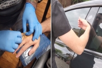Video tesla owner implants tiny chip into his hand to unlock vehicle