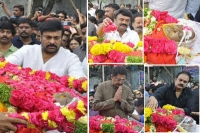 Film and political celebrities pay tributes to venu madhav
