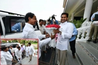 Kcr invities jagan for inauguration of kaleswaram project