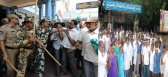 Seemandhra private hospitals bandh police are threatening