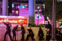 Five dallas police officers were killed by a lone attacker
