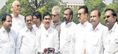 7 seemandhra congress mps firm on quitting