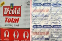 Combiflam d cold total found substandard by drug regulator report