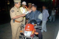 Several people caught for drunk driving on december 31 in hyderabad