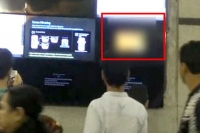 Porn clip played on screen at rajiv chowk metro station video goes viral