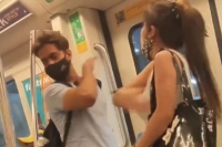 Watch girl slaps a boy in delhi metro over rs 1 000 zara t shirt
