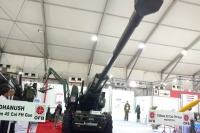 Three indigenous dhanush artillery guns handed over to indian army