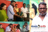 Dhanush helps farmers in his village