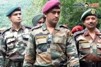 Ms dhoni undergoing training with army s elite para brigade