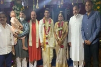 Telugu film producer dil raju gets married for the second time