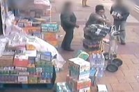 Cctv shows woman s shocking racist rant in bethnal green