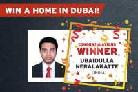 Indian expat wins dh500 000 house in dubai