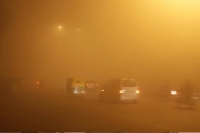 Dense fog hits air train traffic in delhi cold wave continues