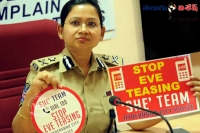 Reduce the rate of eveteasing by she teams