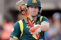 David warner stars for australia in tri series victory over england