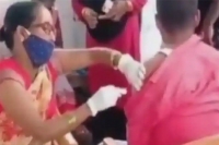 Bihar nurse vaccinates man with empty syringe faces action after video goes viral
