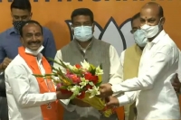 Former minister etala rajender joins bjp party