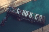 Suez canal blockade egypt demands 550 mn from japanese cargo ship owner