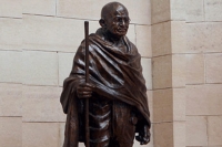 Gandhi statue at british parliament will cement india ties pm