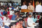 Students and telugu people praises ap cm chandrababu naidu