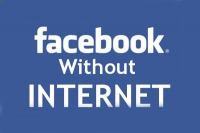 Get facebook without internet