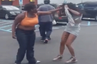 Both women in green acres mall parking lot brawl arrested